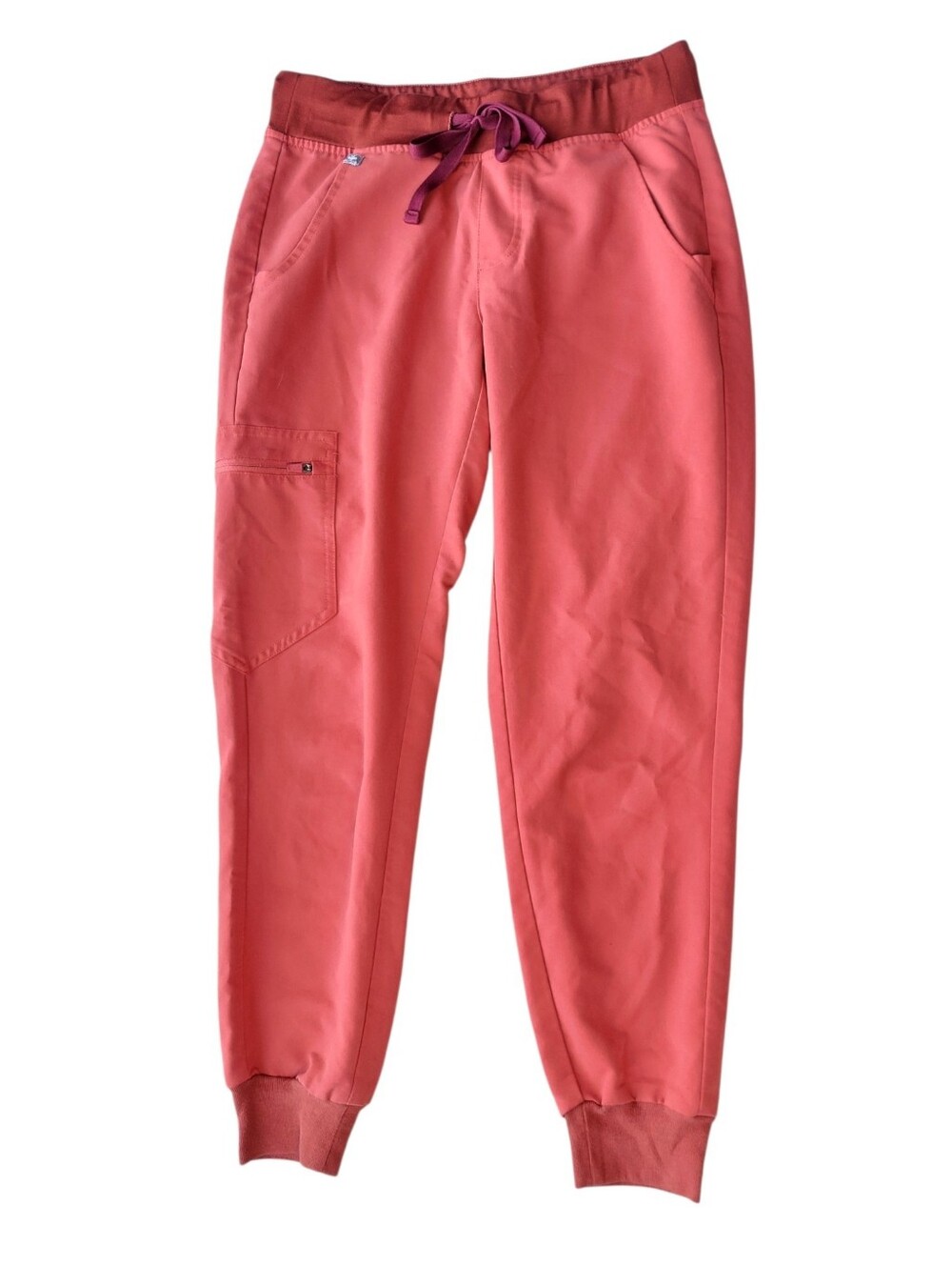 Figs Zamora Jogger Scrub Pants Clay XS Petite - Picture 2 of 8